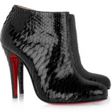 Christian Louboutin Belle 100mm Ankle Boots Black