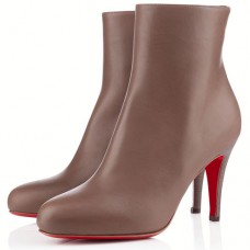 Christian Louboutin Bello 80mm Ankle Boots Taupe Christian Louboutin Bello 80mm Ankle Boots Taupe
