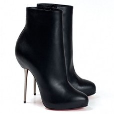 Christian Louboutin Big Lips Booty 120mm Ankle Boots Black Christian Louboutin Big Lips Booty 120mm Ankle Boots Black