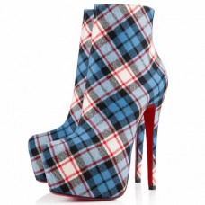 Christian Louboutin Daf Booty 160mm Ankle Boots Blue Christian Louboutin Daf Booty 160mm Ankle Boots Blue