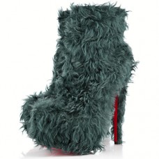 Christian Louboutin Daf Booty 160mm Ankle Boots Turquoise Christian Louboutin Daf Booty 160mm Ankle Boots Turquoise