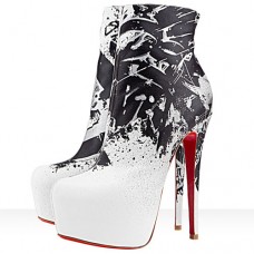 Christian Louboutin Daf Booty 160mm Ankle Boots White Christian Louboutin Daf Booty 160mm Ankle Boots White