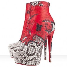 Christian Louboutin Daf Booty 160mm Ankle Boots Red Christian Louboutin Daf Booty 160mm Ankle Boots Red
