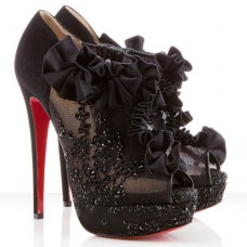Christian Louboutin Margot 140mm Ankle Boots Black