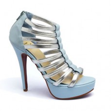 Christian Louboutin Romaine 140mm Ankle Boots Blue Christian Louboutin Romaine 140mm Ankle Boots Blue