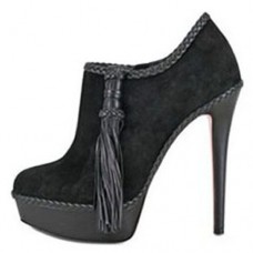 Christian Louboutin SulTaupee 140mm Ankle Boots Black Christian Louboutin SulTaupee 140mm Ankle Boots Black