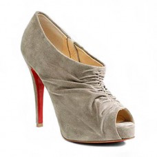 Christian Louboutin Treopli 120mm Ankle Boots Grey Christian Louboutin Treopli 120mm Ankle Boots Grey