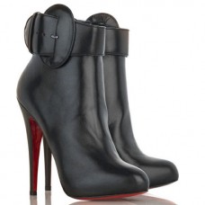 Christian Louboutin Trottinette 140mm Ankle Boots Black