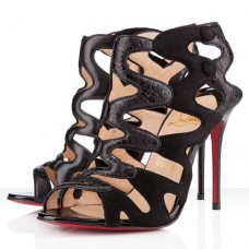 Christian Louboutin Valonana 100mm Ankle Boots Black Christian Louboutin Valonana 100mm Ankle Boots Black
