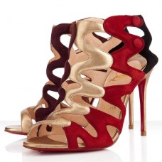 Christian Louboutin Valonana 100mm Ankle Boots Multicolor Christian Louboutin Valonana 100mm Ankle Boots Multicolor