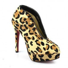 Christian Louboutin Miss Fast Plato 120mm Ankle Boots Leopard Christian Louboutin Miss Fast Plato 120mm Ankle Boots Leopard