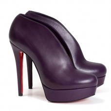 Christian Louboutin Miss Fast Plato 120mm Ankle Boots Parme Christian Louboutin Miss Fast Plato 120mm Ankle Boots Parme