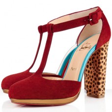 Christian Louboutin Minochon 120mm Ankle Boots Moroccan Red Christian Louboutin Minochon 120mm Ankle Boots Moroccan Red