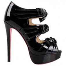 Christian Louboutin Madame Butterfly 140mm Ankle Boots Black Christian Louboutin Madame Butterfly 140mm Ankle Boots Black