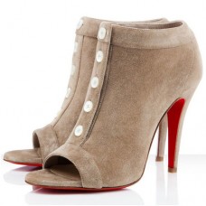 Christian Louboutin Maotic 120mm Ankle Boots Camel Christian Louboutin Maotic 120mm Ankle Boots Camel