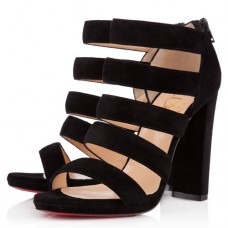 Christian Louboutin Mehari 120mm Ankle Boots Black Christian Louboutin Mehari 120mm Ankle Boots Black