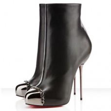 Christian Louboutin Metaliboot 120mm Ankle Boots Black Christian Louboutin Metaliboot 120mm Ankle Boots Black