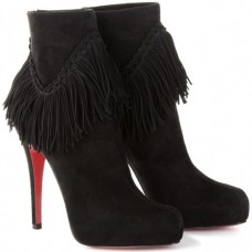 Christian Louboutin Rom 120mm Ankle Boots Black Christian Louboutin Rom 120mm Ankle Boots Black
