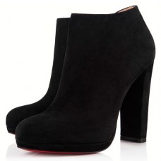 Christian Louboutin Rock And Gold 120mm Ankle Boots Black Christian Louboutin Rock And Gold 120mm Ankle Boots Black