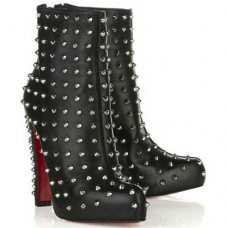 Christian Louboutin Ariella Clou 120mm Ankle Boots Black Christian Louboutin Ariella Clou 120mm Ankle Boots Black