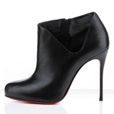 Christian Louboutin Lisse 100mm Ankle Boots Black Christian Louboutin Lisse 100mm Ankle Boots Black