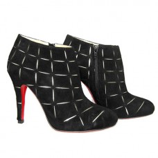 Christian Louboutin Globe 100mm Ankle Boots Black Christian Louboutin Globe 100mm Ankle Boots Black