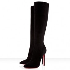 Christian Louboutin Pigalle Botta 120mm Boots Black