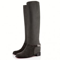 Christian Louboutin Cate 40mm Boots Green