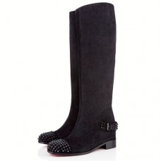 Christian Louboutin Egoutina 40mm Boots Black