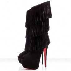 Christian Louboutin Highness Tina 160mm Boots Black