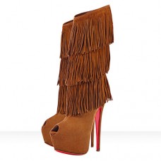 Christian Louboutin Highness Tina 160mm Boots Brown