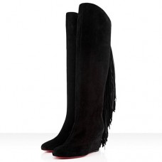 Christian Louboutin Pouliche 80mm Boots Black