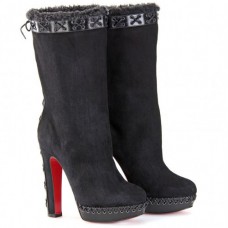 Christian Louboutin Step N Roll 140mm Boots Black