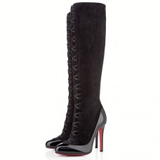 Christian Louboutin Gwendoline 100mm Boots Black