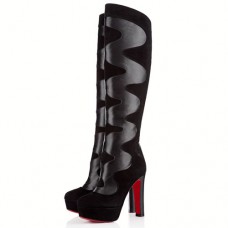 Christian Louboutin Pshycho 120mm Boots Black