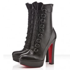 Christian Louboutin Chasseresse 140mm Boots Black