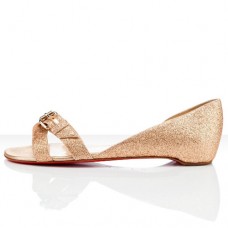 Christian Louboutin Atalanta Flat Sandals Nude Christian Louboutin Atalanta Flat Sandals Nude