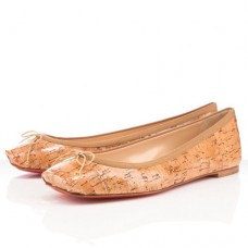 Christian Louboutin Rosella Ballerinas Natural