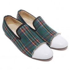 Christian Louboutin Rollergirl Loafers Green