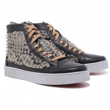 Christian Louboutin Louis Spikes Sneakers Black Christian Louboutin Louis Spikes Sneakers Black