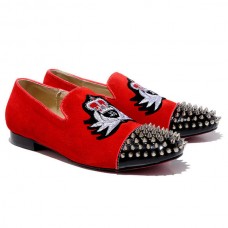 Christian Louboutin Harvanana Loafers Red