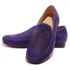 Christian Louboutin Croc Maroc Loafers Parme