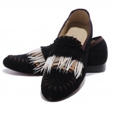 Christian Louboutin Croc Woodoo Loafers Black