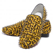 Christian Louboutin Rollerboy Spikes Loafers Gold Christian Louboutin Rollerboy Spikes Loafers Gold