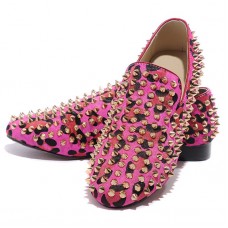 Christian Louboutin Rollerboy Spikes Loafers Rose Matador Christian Louboutin Rollerboy Spikes Loafers Rose Matador