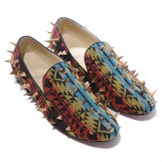 Christian Louboutin Rollerboy Spikes Loafers Multicolor Christian Louboutin Rollerboy Spikes Loafers Multicolor