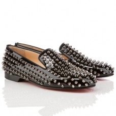 Christian Louboutin Rollerboy Spikes Loafers Black