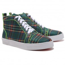 Christian Louboutin Louis TarTaupe Sneakers Green