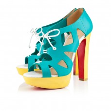 Christian Louboutin Fossile 140mm Sandals Caraibes/Canari Christian Louboutin Fossile 140mm Sandals Caraibes/Canari