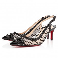 Christian Louboutin Manovra 80mm Sandals Black